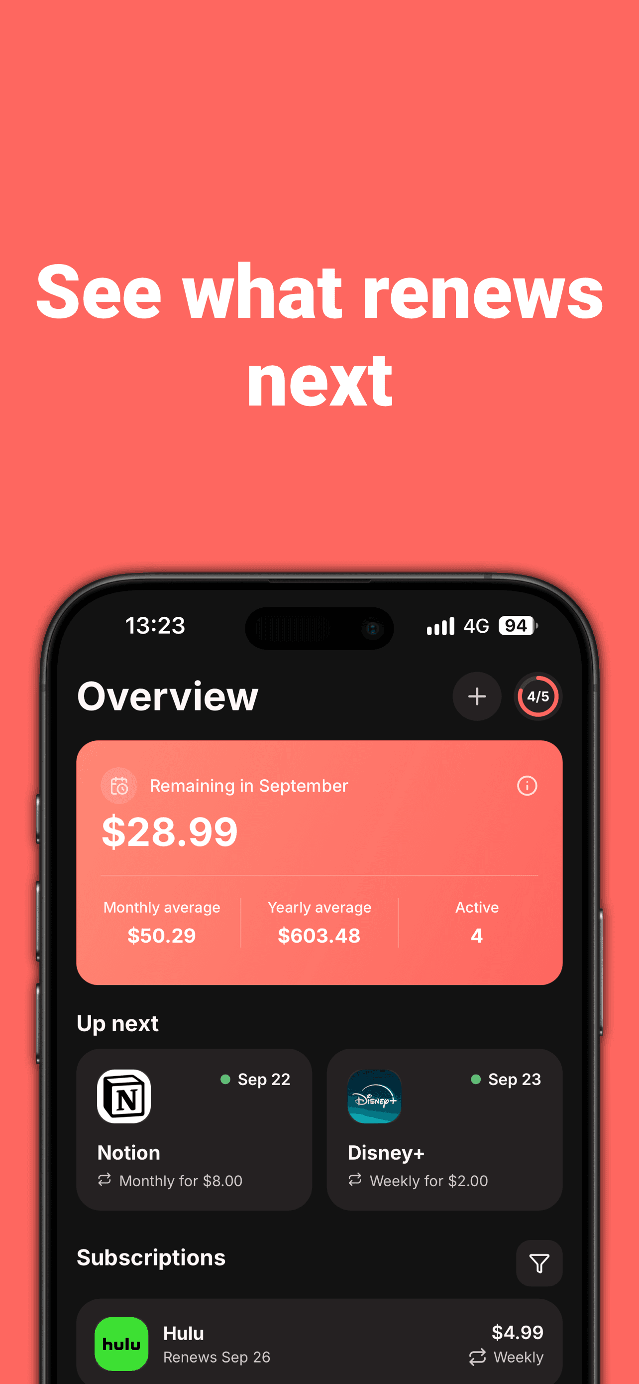 Unsub local renewal reminders