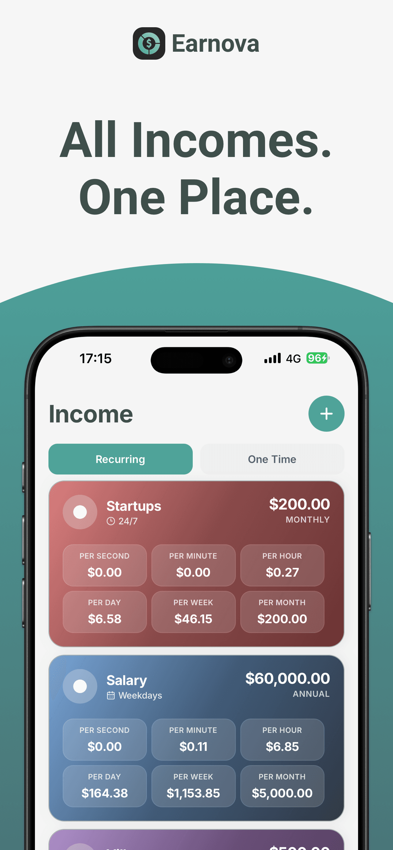 All Your Income in One Place