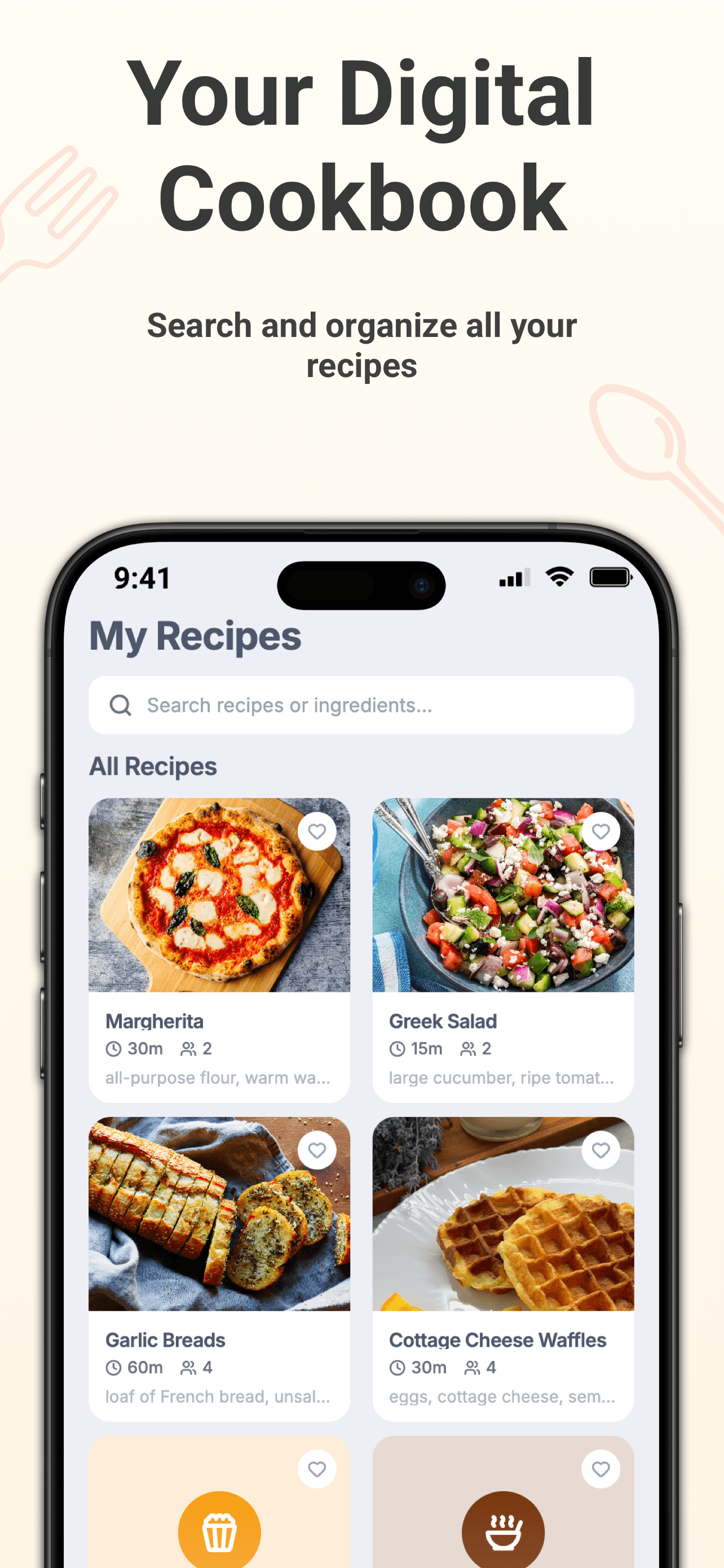 Recipe Organization