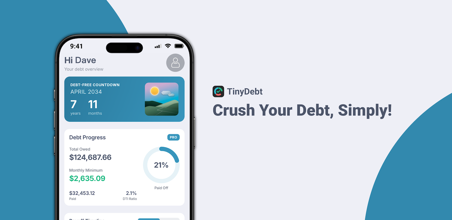 TinyDebt by Vladislav Siumbeli logo