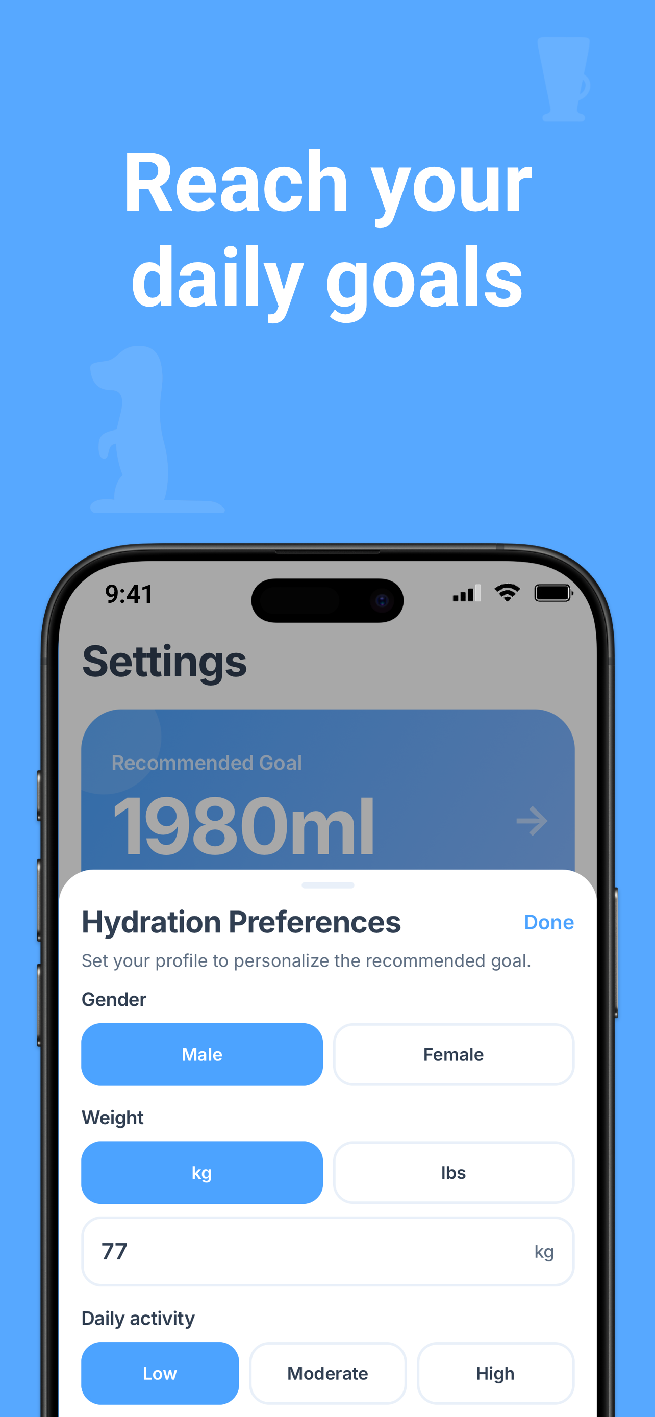 WaterPaw smart drink reminders